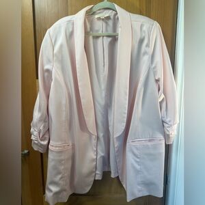 Eloquii Light Pink Women's Blazer
